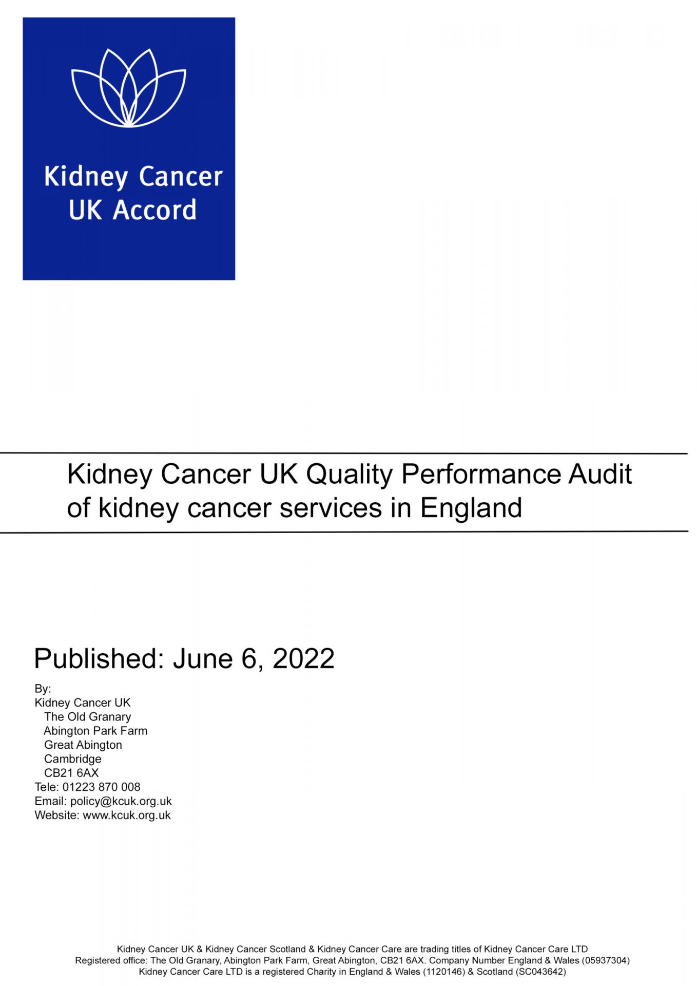 cancer research uk annual report and accounts