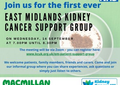 East Midlands Kidney Cancer Support Group