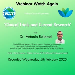 Webinar with Dr Antonio Rullan